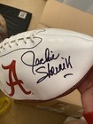 Jackie Sherrill Signed Alabama Crimson Tide Football Crimson Tide Legend 