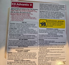 K9 Advantix Ii For Large Dogs 21-55lbs  2 Doses Each Box