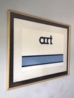 Cool Vintage Modern Art Lithograph -signed- Limited Edition Pub p 2 2 Modernism