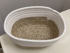 Oval Basket Home Decoration Organizer Pantry Rustic Country Farmhouse Weave