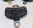 Beer Day Let s Drink Bottle Opener - Wall Mounted Beer Opener - Vintage Retro