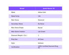 14k Solid Yellow Gold Diamond Solitaire Daughter Prong Statement Ring Jewelry