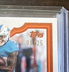 Topps 2026 Flagship Football Ollie Gordon Ii Auto Patch 09 25 Dolphins  apc-og