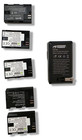 2607-013 Canon Dslr Battery Charger Lot Lp-e6 Opteka   Re-fuel    Wasabi 6pc Kit