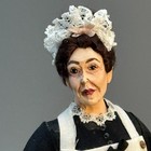 Marcia Backstrom Igma Artisan Victorian Nanny Maid Doll Dollhouse Miniature 1 12