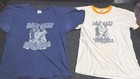 Rare Vintage 1970s Bay City Rollers Champion Blue Bar Single Stitch Teeslot Of 2