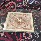 1944 Germany 1 Eine Mark Allied Military Currency American Occupied Zone Wwii     