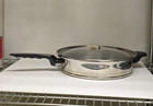 Lifetime Stainless Steel 11-inch Sauce Frying Saute Pan 3-quart 5-ply Usa T304