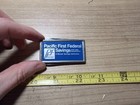 Vintage Pacific First Federal Savings And Loan Bank Advertising Money Clip 