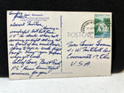 Vintage Postcard Rivira Hotel Pool Haiti 1958 Stamp 