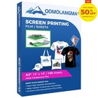 Waterproof Inkjet Film 13x19 100 Sheets Milky Transparency Silk Screen Printing