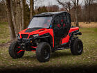 Superatv Scratch Resistant Flip Windshield For Polaris General Xp 1000