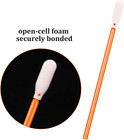 Chinco 200 Pieces Foam Swab Sponge Swab Foam Tips Sponge Stick For Inkjet Printe