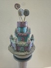 Ooak Dollhouse Miniature 1 12 Scale Polymer Candy Castle On Pillar For Shop