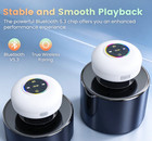 Portable Wall-mounted Waterproof Bluetooth Wireless Speaker