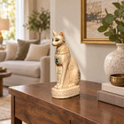 Ancient Egyptian Antiquities Goddess Bastet Cat Rare Statue Egyptian Figure Bc