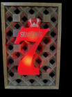 Vintage 1970 s Seagrams Seven Scotch Whiskey Light Up Sign Tested Works