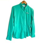 Columbia Shirt Women s Medium Green Omni Shade Long Sleeve Sun Protection Top