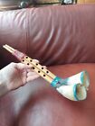 Vintage Albanian Zumare Double Reed Clarinet   Flute Instrument From Mid 1900s