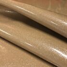 Sparkle Vinyl Fabric  Smooth Glitter Faux Leather Shiny Material - By The Yard