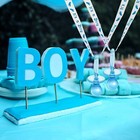 48 Pieces It s A Boy Pacifiers Necklace For Baby Shower Games  Party Favor 