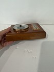 Vintage Dutch German Weather Station Barometer Aneroid 1950s Wall Hanging Wood
