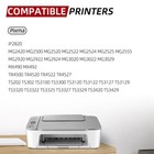 2pack Pg-245xl Cl-246xl Ink Cartridges For Canon Pixma Mg2522 Mg2550 Mx492 Mx490