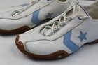 Converse Shoes Size 8 5 Women s Blue White Driving Leather 1u962 Lace Up 