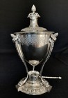 Martin Hall   Co  Sheffield Silver Plate Warmer Urn C  1854-1862