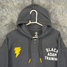 Under Armour Project Rock Black Adam Training Full Zip Hoodie Loose Fit Lg