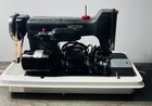 Necchi Bu Serie Nova Sewing Machine With Plastic Case- Used Works Tested