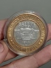 Bally s Las Vegas Casino Limited Edition Ten Dollar Gaming Token  999 Silver