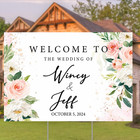 Custom Wedding Sign  Welcome To Our Wedding Sign  Wedding Sign Board Anniversary