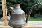 Antique Brass Uslh Depot Us Lighthouse Establishment Keeper   s Lamp Oil Filler