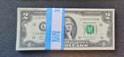 Pack Of 100 Usd   2 Bill  Two Dollar Bills In Good Condition  - 50 Bills