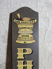 Vintage Pharmacist Wood Sign Plaque 34  Pharmacy Apothecary Advertisement 1967