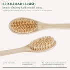 Shower Brush  Exfoliating For Back   Body  Stimulates Blood Circulation