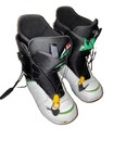 Burton Moto Men s Snowboard Boots Us 11 Black white green Lace-up