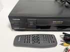 Toshiba W-603 4-head Hi-fi Stereo Vhs Vcr Recorder Tested Works W  Remote