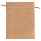 25 50 100 Wedding Burlap Favor Bags Hessian Jewelry Gift Bags Drawstring Pouches