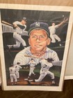 Mickey Mantle Autographed 31x22-1995_signed By Mickey Mantle  And Angelo Marino