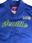Seattle Seahawks Throwback Woman   s Jacket Mitchell And Ness Size Large Nwt Nfl