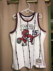 Vince Carter  15 Toronto Raptors Mitchell   Ness Swingman Jersey Men   s Xl  read 