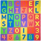Non Toxic Alphabet Play Mat For Kids Toddlers - Thickest Interlocking Foam Pu   
