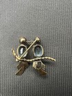 Van Dell Gold Filled Love Birds Brooch Pin