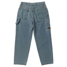 Krooked Skateboards Mark Gonzales Koffin Carpenter Bleached Denim Pants Jeans