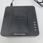Cisco Spa112 Grandstream Ethernet Voip Ata 2-port Phone Adapter W  Power Supply