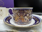 Royal Collection Trust Queen Elizabeth Platinum Jubilee Tea Cup Saucer W box New