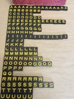 Antique Anagrams Word Game 197 Wood Letter Tiles Early 1900s-the Embossing Co Ny