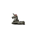Vintage 1982 Spoontiques Pewter Unicorn Figurine In Santa Claus Hat Christmas
